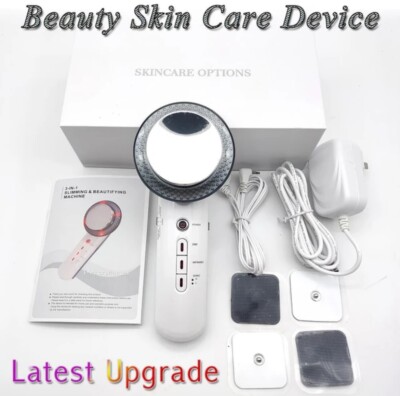 3 IN 1 SLIMMING MACHINE 超音波 ボディケア 美容機器 Skincare Options 3-1 Slimming & Beautifying Machine | New in