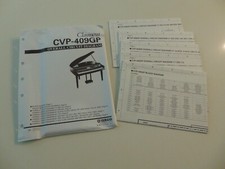 Yamaha Clavinova Digital Piano CVP-409GP Overall Circuit Diagram Schematics