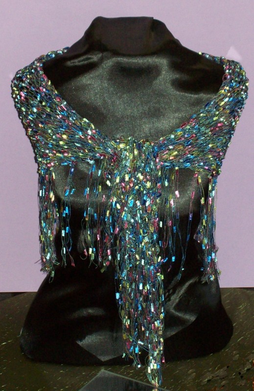 Dressy Shawlette - Pastels - Shawl -  Perfect for Parties and the Holidays!!!