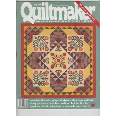 Quiltmaker Magazine Winter 1992