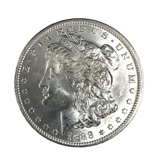 1888 O Morgan Dollar GEM Bu-Unc MS+++++ 90% Silver $1 US Coin # 1962