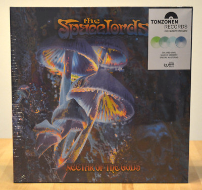THE SPACELORDS - Nectar Of The Gods LP gelbes Vinyl limitierte Auflage NEU/OVP