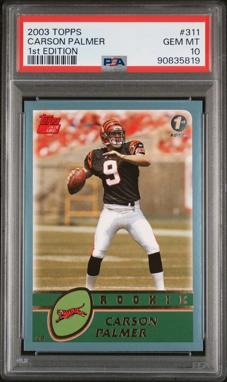 Carson Palmer Topps #311 1st Edition