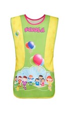 Grembiule maestra asilo poncho camice scuola materna casacca donna da lavoro