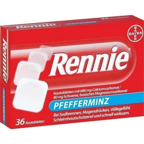 BAYER VITAL GMBH RENNIE BEI SODBRENNEN KAUTABLETTEN 36St 1459611