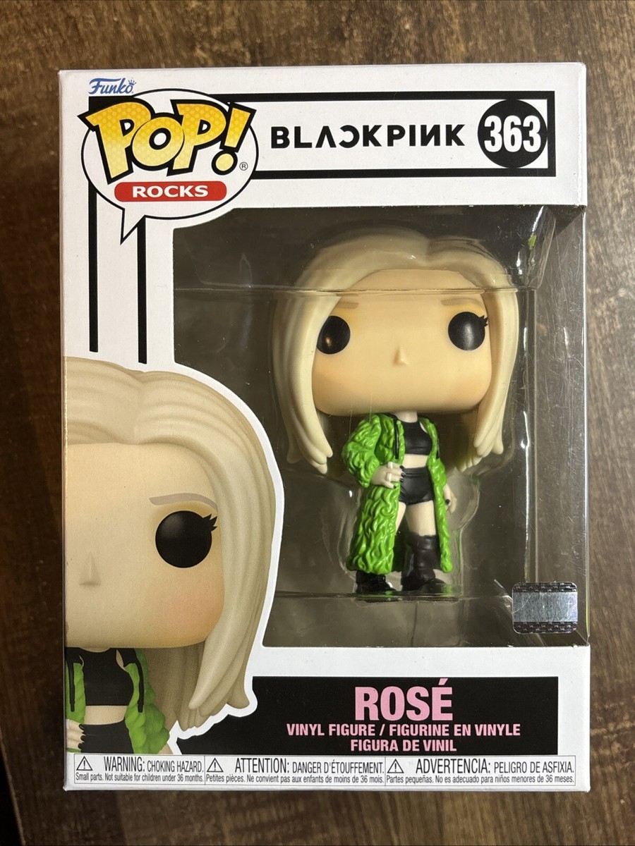 Funko Pop Rocks Blackpink Shut Down Rose #363 Green Jacket