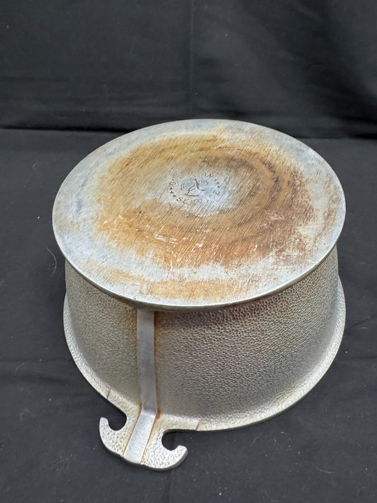 Vintage Guardian Service 9" Hammered Aluminum Dutch Oven Pot No lid