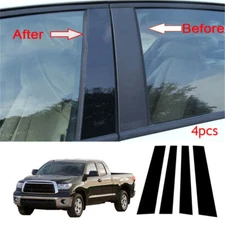 Set Pillar Post For 2007-2021 Toyota Tundra Door Trim Cover Car Auto Accessories