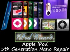 iPod Nano 5th Gen Battery  Control Wheel Service - Your iPod Wizard
