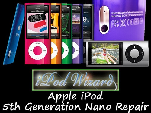 iPod Nano 5th Gen Battery & Control Wheel Service - Your iPod_Wizard