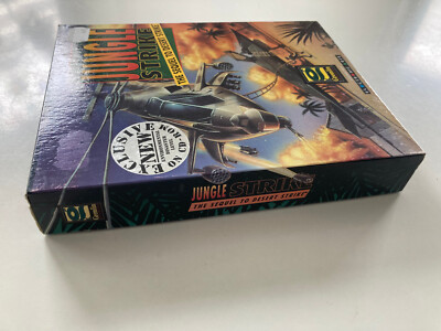 Jeux PC Desert Strike / Jungle Strike – Big Box Complet – Très Bon état