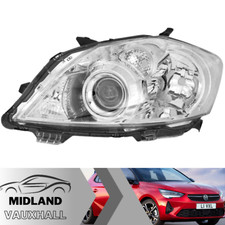 Toyota Auris Headlight Passenger Side 2010-2013 Chrome Headlamp Left Near Side