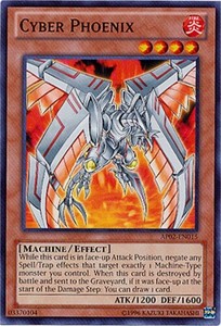 Cyber Phoenix - AP02-EN015 - Common - Unlimited x3 - Lightly Played