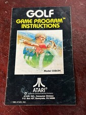 Golf for Atari 2600 - INSTRUCTION MANUAL ONLY 