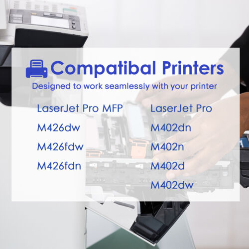 4 Stück CF226A 26A Schwarz Toner für HP LaserJet Pro MFP M426dw M426fdw M426fdn M426 - Bild 2 von 24