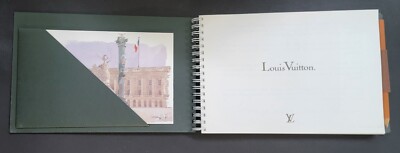 1998 LOUIS VUITTON Carnet de Voyage PARIS Travel Diary Notebook