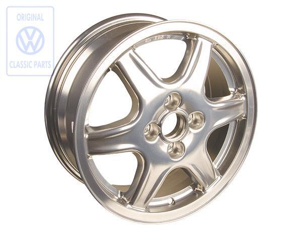VW Golf MK3 MK4 Cabrio Polished Solitude Alloy Wheel 15 x 6j 4x100