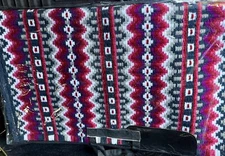 NEW ZEALAND WOOL WESTERN SHOW SADDLE BLANKET PAD  42x34