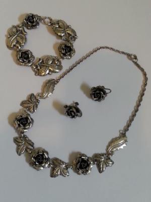 70's vintage silver925 necklace＆bracelet 70's vintage silver925 necklace＆bracelet Vintage Sterling