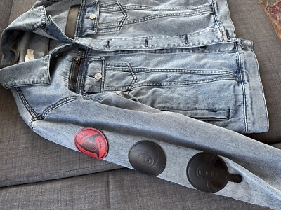 COACH X NARUTO Naruto Coach denim jacket Michael B. Jordan RARE