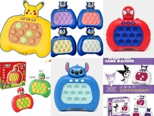 Stitch Pop Push it Game Controller Sensory Fidget Toy Electronic Whack Mole Gift