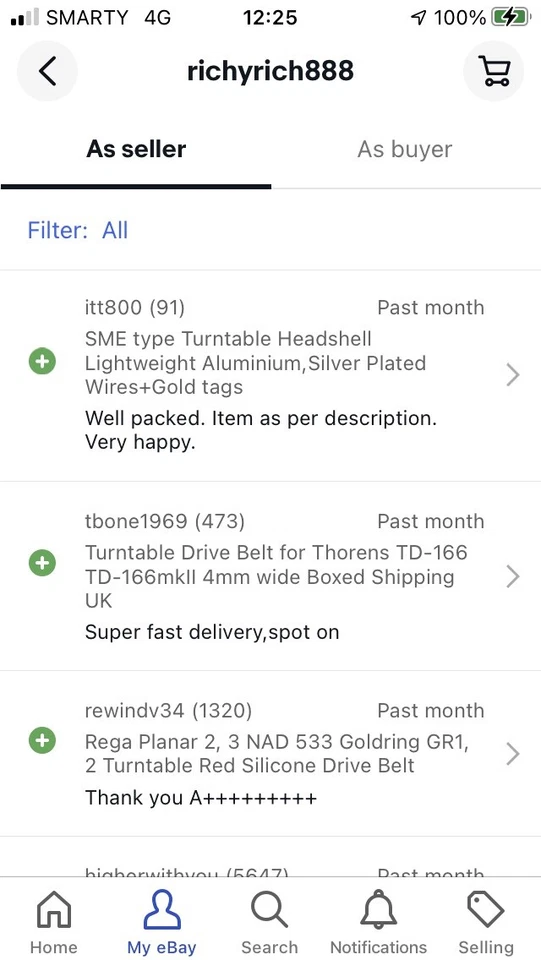 SME /Pioneer /Tonar type Black Aluminium Turntable Headshell +SILVER WIRES 🇬🇧 - Image 4 of 4