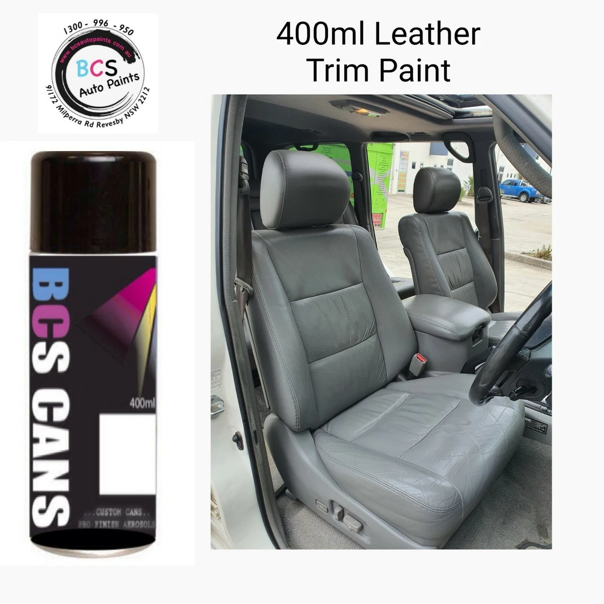 Leather spray paint for cheap car seats