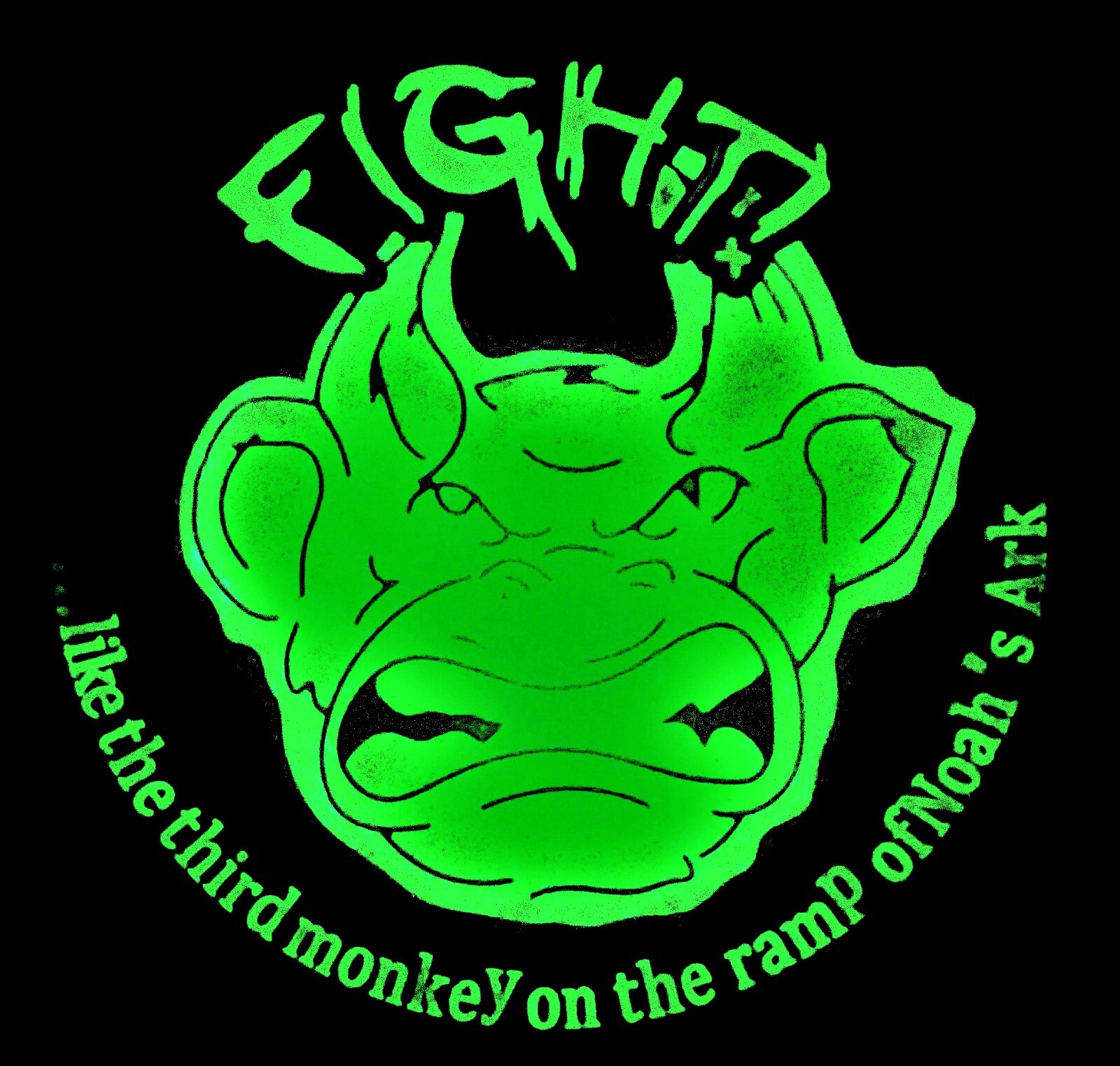 🔥  Fight Patch Like 3rd Monkey On Noahs Ark Swat Glows Tactical Rubber