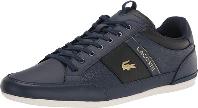 Lacoste 40CMA0067, Baskets Homme, Blanc (WHT/NVY/Red), 44.5 EU : Amazon.fr:  Chaussures et Sacs