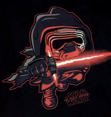 NEW / Sealed Star Wars Smugglers Bounty Funko Pop First Order Kylo Ren XL Shirt