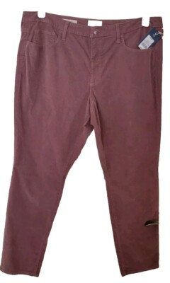 Universal Tread Velveteen Womens Pants Brand New 18 Dusty Dark Rise