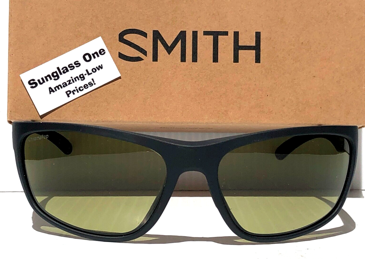 Smith Optics REDDING Black ChromaPop POLARIZED Low Light Yellow