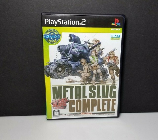 Metal Slug Complete Sony PS2 SNK Best Collection Japan