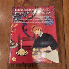 Impressionism and Post Impressionism Leningrad Moscow Washington hardcover DJ