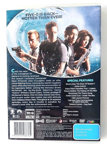 Hawaii Five-0 - Seasons 1, 3 & 8 (DVD Region 4, 2011-2018) 5-0 - Good Condition - Picture 3 of 7
