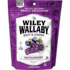 Wiley Wallaby Huckleberry Licorice 10 Oz. Candy 122025 Wiley Wallaby 122025