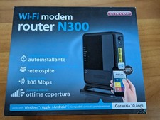 SITECOM - Wi-fi Modem Router N300 - Completo di alimentatore e cavi