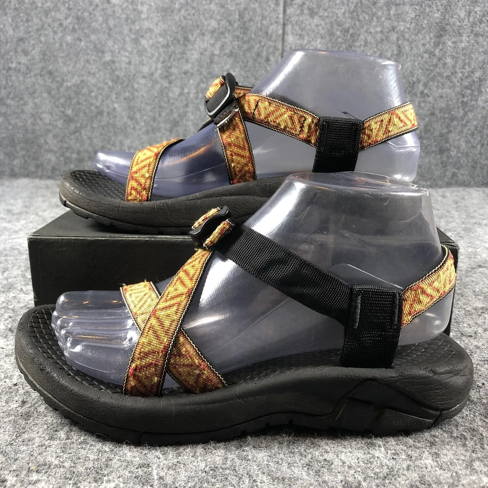 Teva Sandals Women's Size 6 Black Orange Outdoor Hiking Sport Adjustable Trail - Image 3 of 4