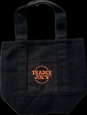 Trader Joe's Mini Canvas Tote Bag - Halloween Limited Edition