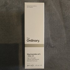 The Ordinary Niacinamide 10% + Zinc 1% 30ml BNIB - NEW & FRESH - Blemish Formula