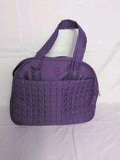 GAIAM Metro Gym Yoga/Travel Bag Purple 12x14x6.5 MULTI POCKETS 25515