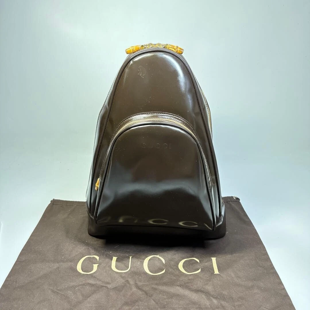 Gucci Brown Patent Bags & Handbags for Women for sale | eBay