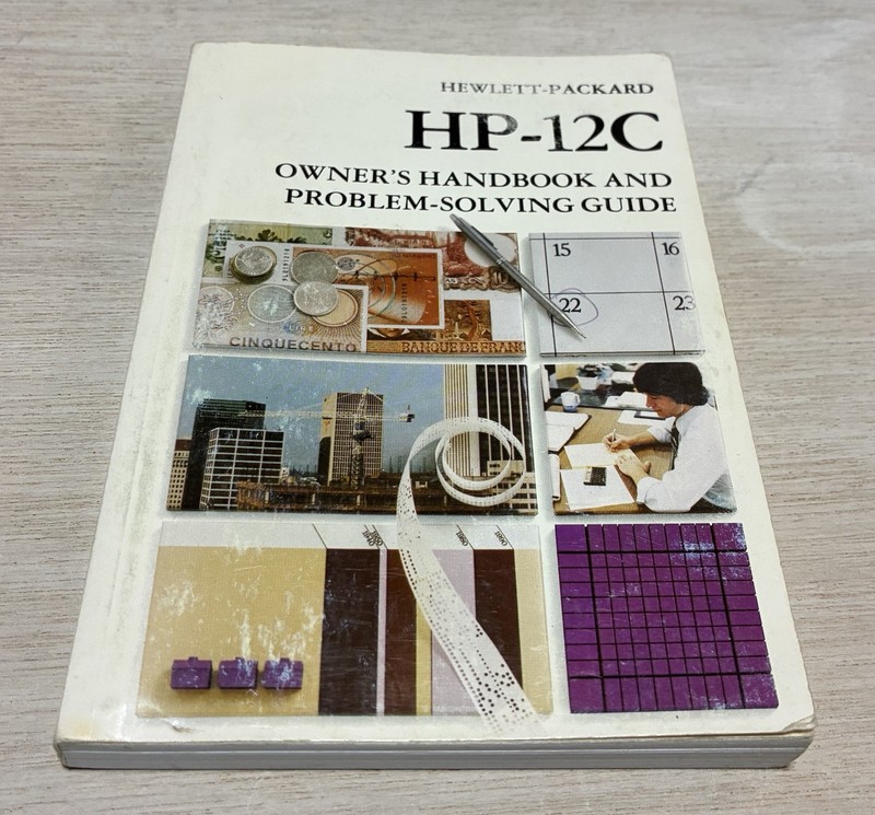 HP 12C Owner's Handbook & Problem-Solving Guide - Jan 1992 Paperback