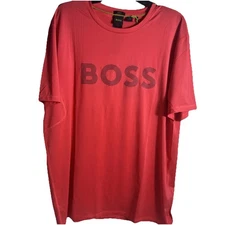 Hugo Boss Tee Active Men's X-Large Red Slim Fit Stretch