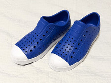 Native Jefferson C13 Blue/White Slip-On Round Toe Synthetic New