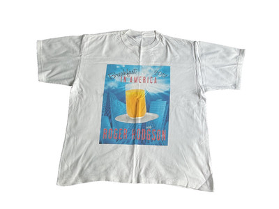 Roger Hodgson, Konzert T Shirt,  Breakfast in America 2012, in weiß, Größe L
