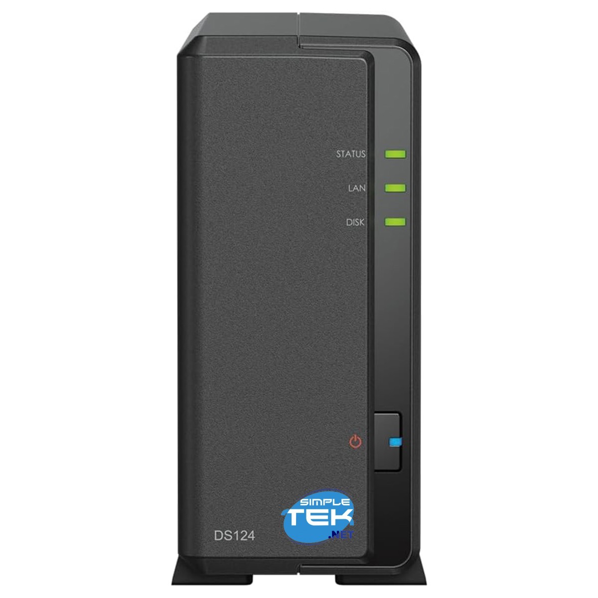 Synology DS124 NAS 1-Bay Single Hard Disk HDD 1TB SATA Ethernet
