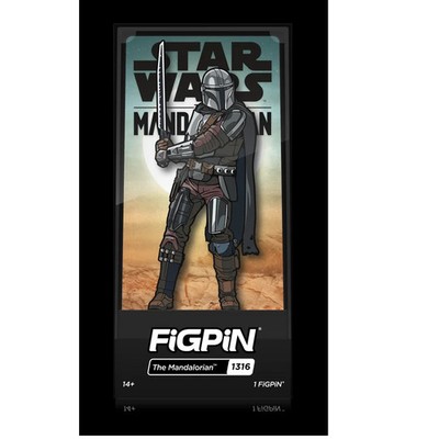 FiGPiN The Mandalorian (1316) Star Wars 3 Zoll Emaille Pin