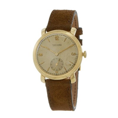 Vintage 1950s Ulysse Nardin 18KT Dress Watch Ref. 6062   Manual Wind