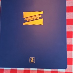 Commemorative Stamp Club Collectors Club Stamp Album 1989-1991 With Stamps